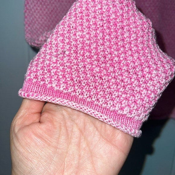 New In Mineral Washed Pink Sweater size Large - Picture 3 of 7